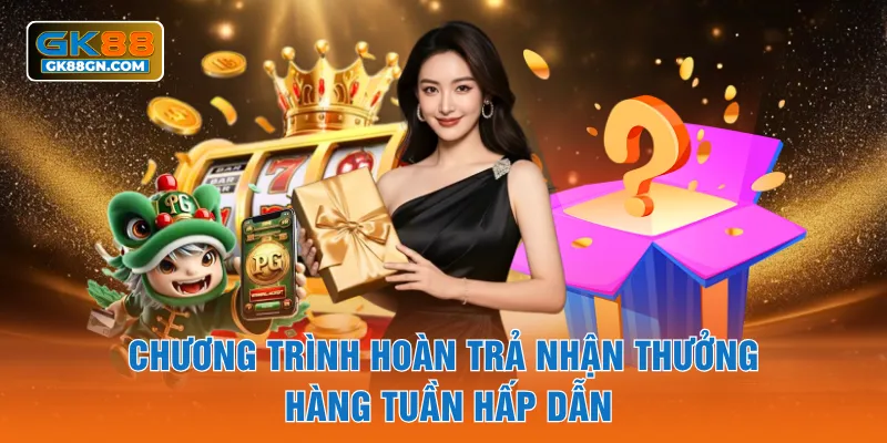 Chương trình hoàn trả nhận thưởng hàng tuần hấp dẫn